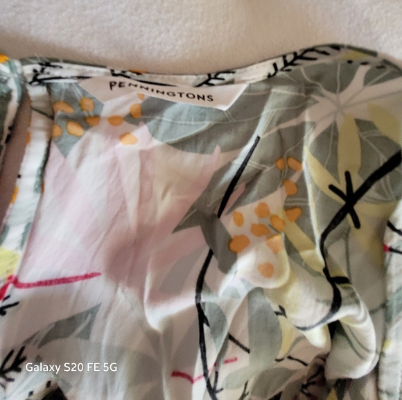 (Sz 28)  Sleeveless Maxi Dress - Picture 3 of 7